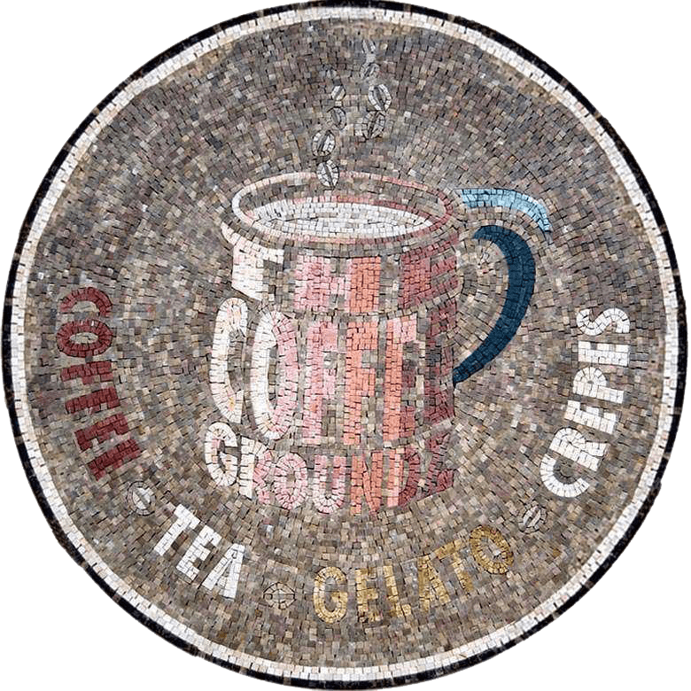 Logo del mosaico della caffetteria
