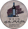 Mosaïque du logo du magasin de vin