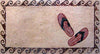 Flip Flop Mat Contemporary Mosaic