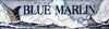 Blauer Marlin-Mosaik-Wandbild nach Maß