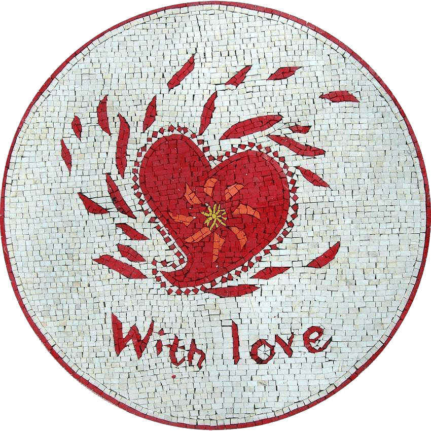 With Love Customized Mosaic