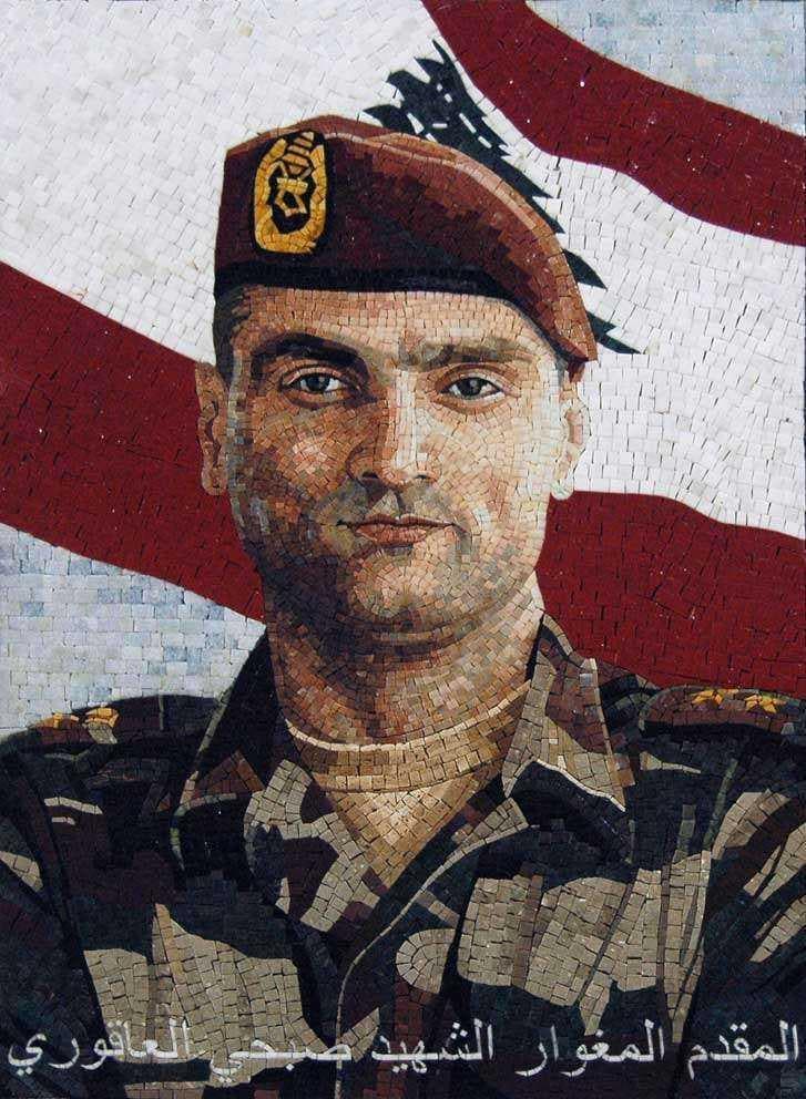 Custom Mosaics- Military Martyrs Portraits