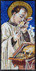 Icône de mosaïque de marbre Saint Aloysius Gonzaga