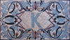 Arte mosaico - Logotipo K