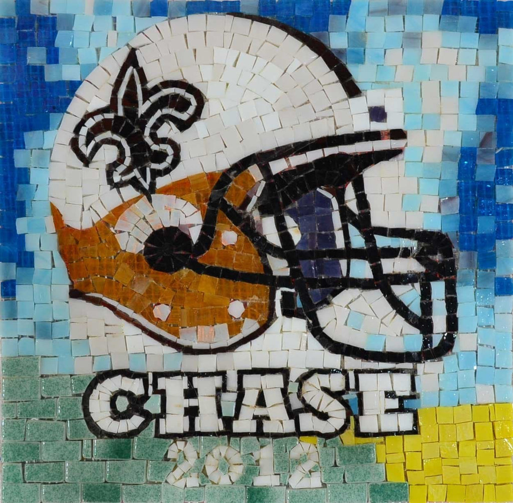 Custom Football Mosaic
