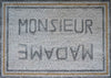 Monsieur et Madame - arte em mosaico