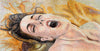 Mulher em Ecstasy Mosaic Wall Art feito à mão