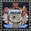 Mosaicos Personalizados - Escudo de Armas de Egipto