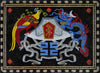 Mosaicos personalizados - Escudo de armas de China