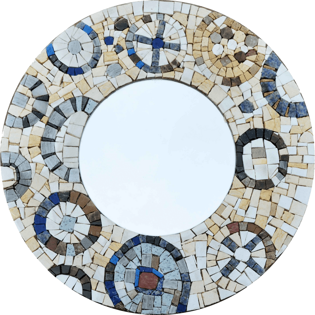 Centro cornice - Motivi a mosaico