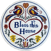 Medaglione in mosaico - Benedizione della casa