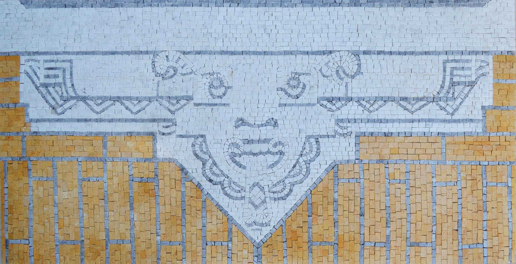 Mosaic Rug Tile - Trellis Pattern
