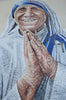 Retrato en mosaico - Madre Teresa