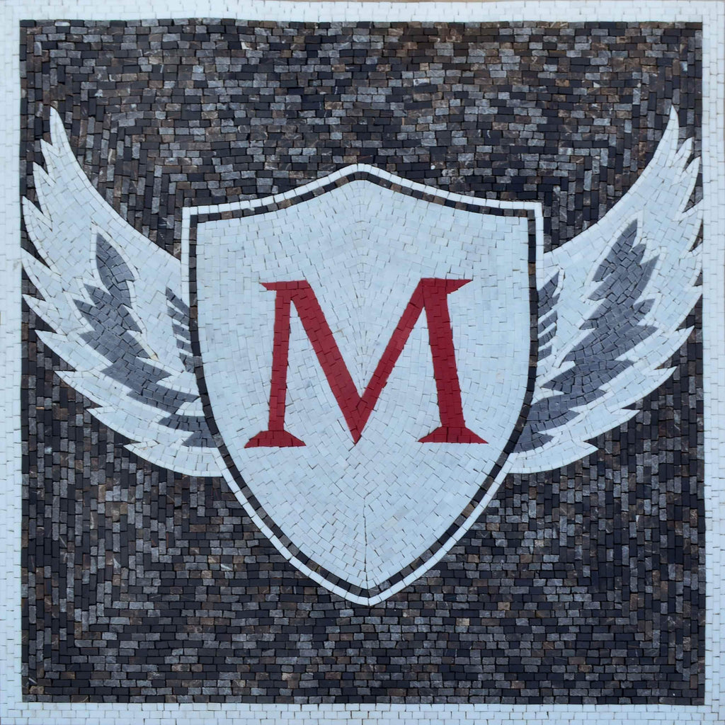 Arte em mosaico - logotipo Maverick