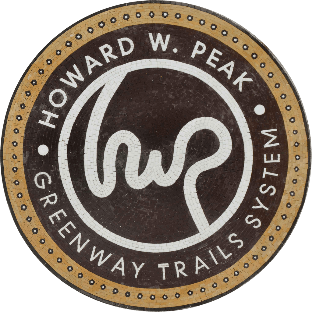Howard W. Peak - Logo du système de sentiers Greenway
