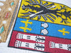 Insignia de escudo de armas personalizada - Arte mosaico