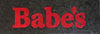 Logotipo de mármol - Babe's