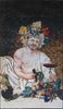 Portrait en mosaïque personnalisé - Esthétique romaine