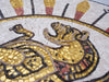 Medaglione Mosaico - Leone Antico