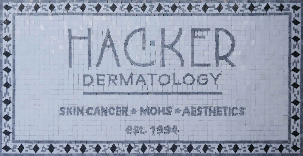 Dermatologia Hacker - Arte em Mosaico Personalizado | Sinais-Logos | mosaico