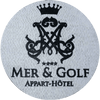 Sinal de mosaico personalizado Mer e Golf