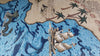 Opera d'arte in mosaico - La mappa del tesoro