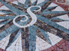 Arte del mosaico personalizzata - La bussola S
