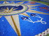Arte em mosaico da bússola - O horóscopo