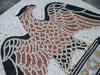Art de la mosaïque d’aigle SPQR