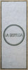 Дизайн логотипа мозаики La Bottega