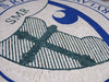 Logo en mosaïque Ryken de St. Mary
