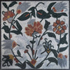 Mosaico floral - arte de parede em mosaico