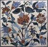 Floral Mosaic Tile Pattern- Dhalia