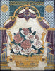 The Rose Blossoms Floral Mosaic