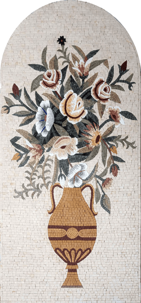 Mosaic Artwork - Bouquet of Beauty II