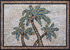 Mosaik-Designs - Die Palmen