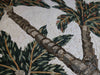 Mosaïque Arbre - Triple Palmier