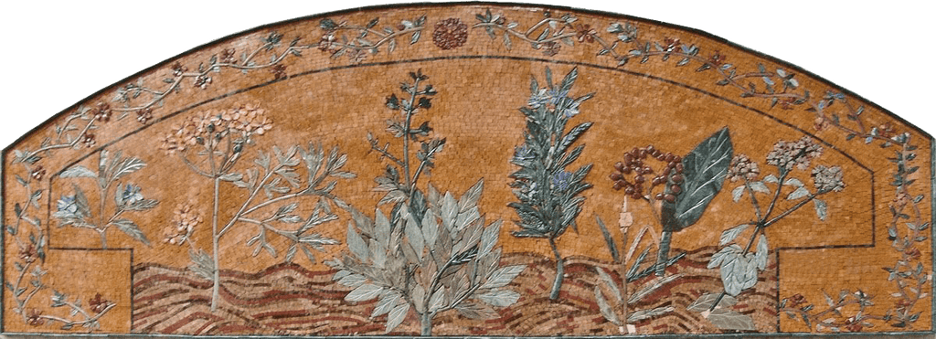 Motivi a mosaico- Caldo Fiore