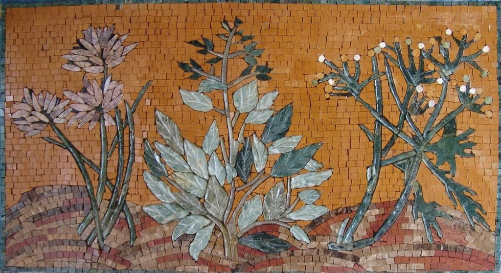 Patrones de mosaico- Desierto de Fiori