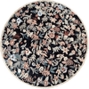 Arte de pared de mosaico - Medallón Flori