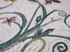 Intertwined Spring Flowers Mosaic