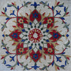 Tappeto a mosaico - Design floreale italiano