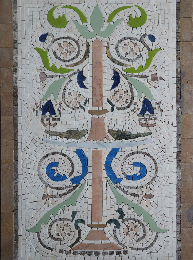 Árbol de la vida celta - Patrones de mosaico