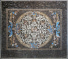 Brown Artistic Rug - Handmade Mosaic