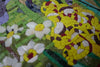 Цветочная мозаика - разноцветные цветы