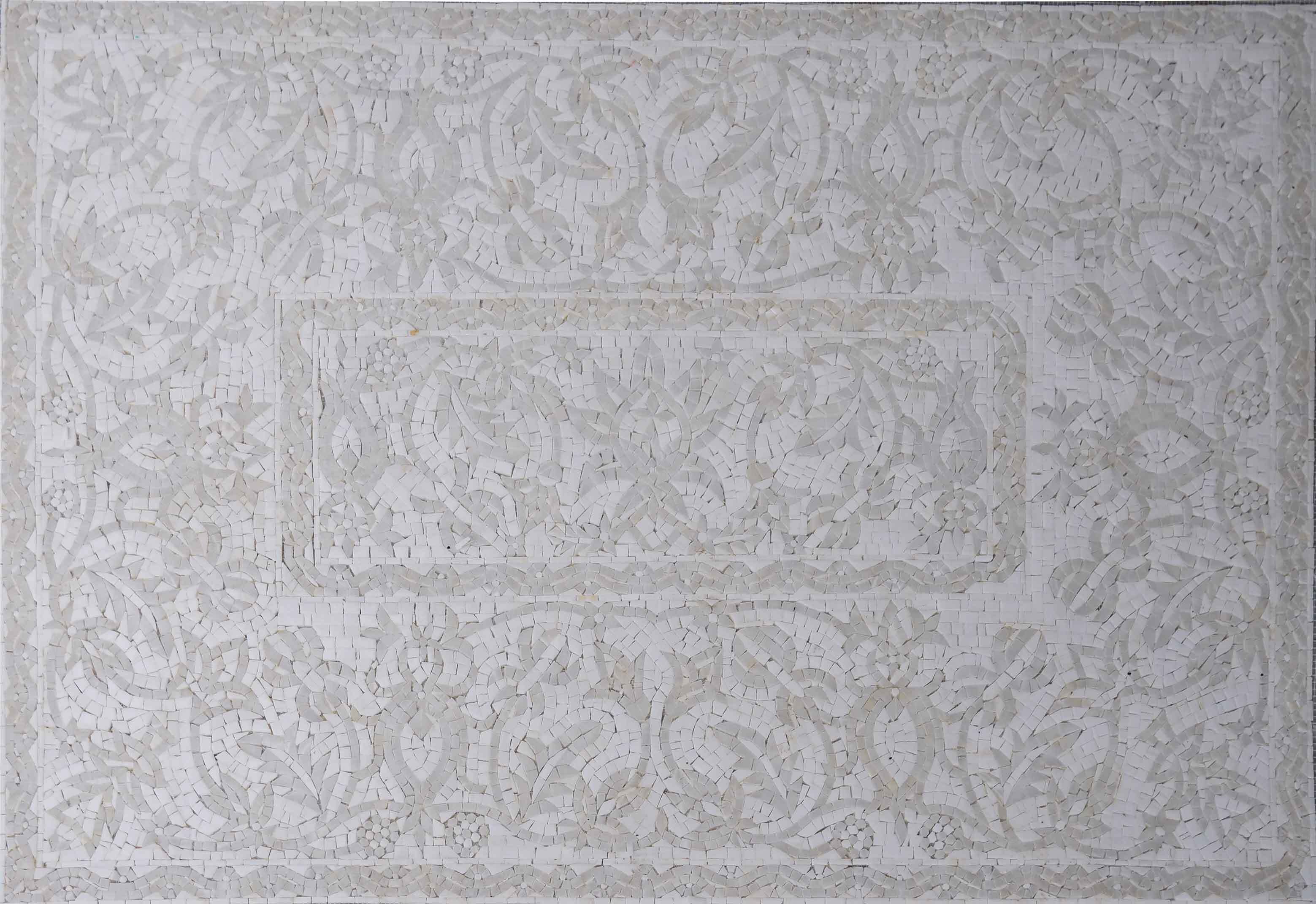 Camel Pattern Rug Floral Rug - Camel Color Mosaic Rug