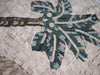 Arte del mosaico de la isla de las palmeras