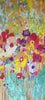 Arte del mosaico del giardino di fiori colorati