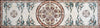 Azulejo de alfombra de mosaico oriental - Harra