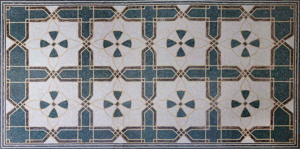 Kai III - Geometric Mosaic Tile Art